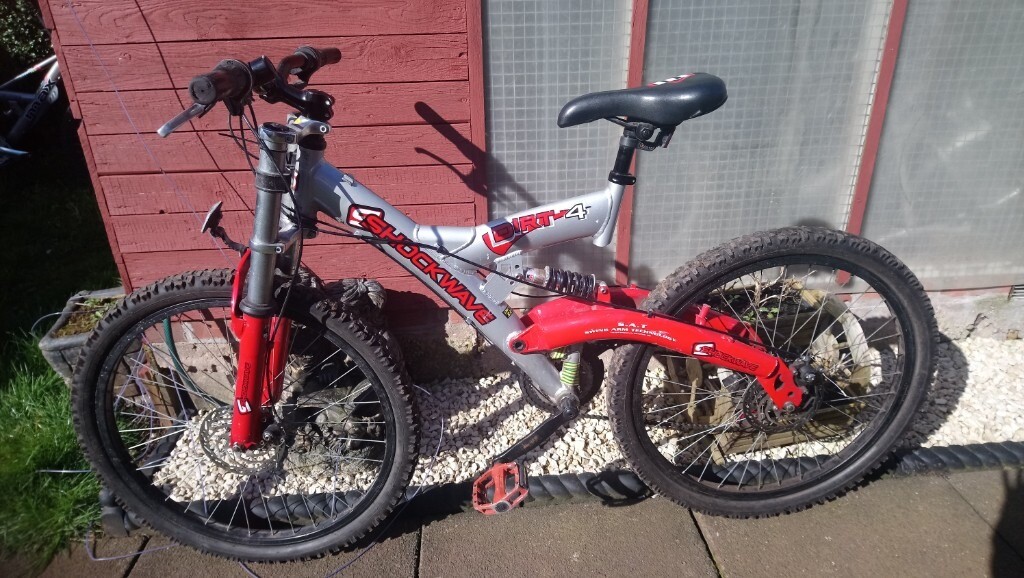 shockwave dirt 4 mountain bike